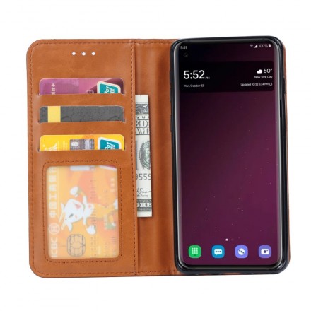 Flip Cover Samsung Galaxy S10 Lite Kunstleder Kartenhalter