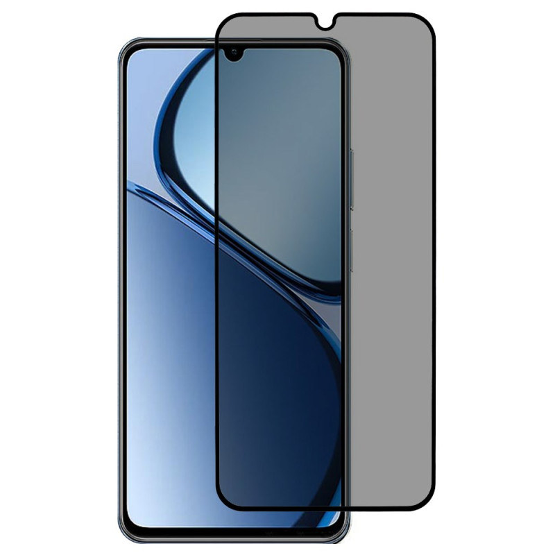 Anti-Espion-Schutz aus gehärtetem Glas für den Bildschirm des Realme Note 60X / C63 / C61