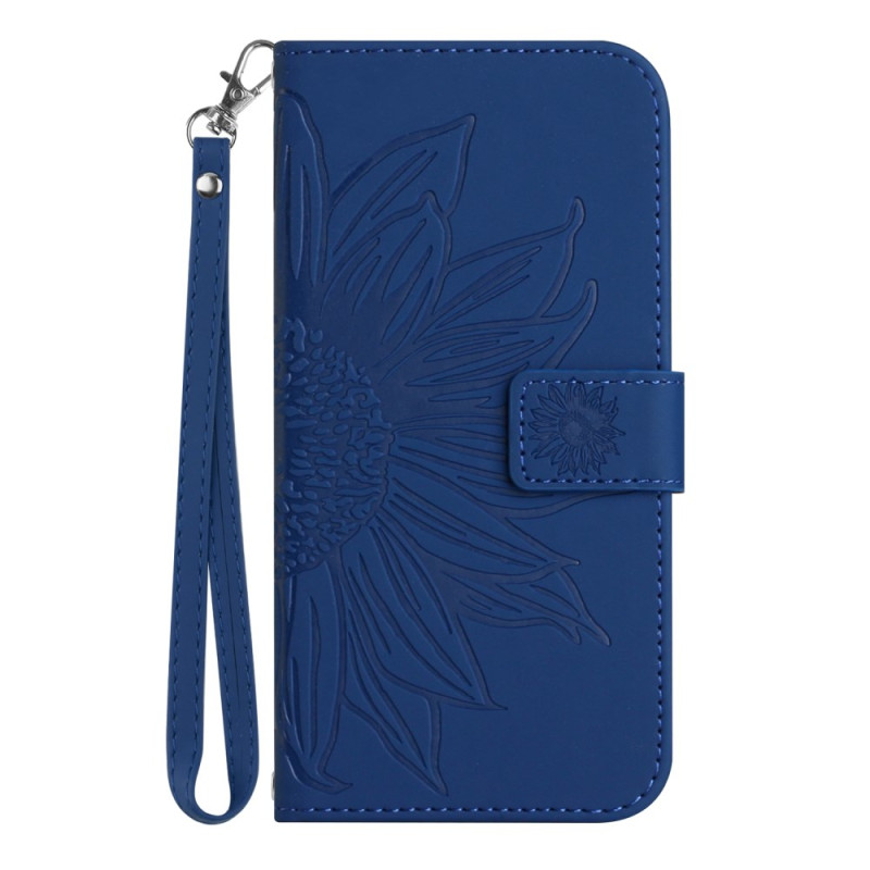 Tasche Honor X8b Abdruck Sonnenblume mit Riemen