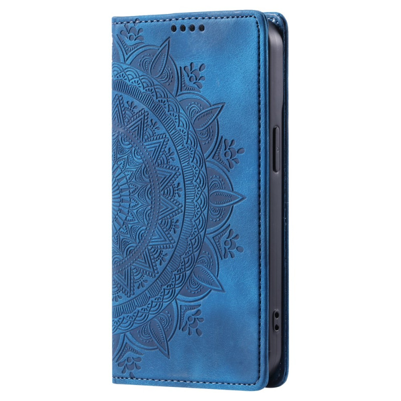 Flip Cover Honor X8b Wildlederoptik Mandala
