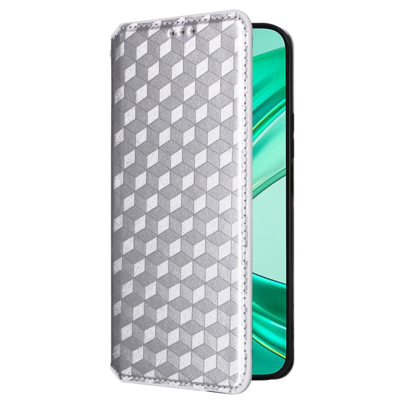 Flip Cover Honor X8b Rauten 3D