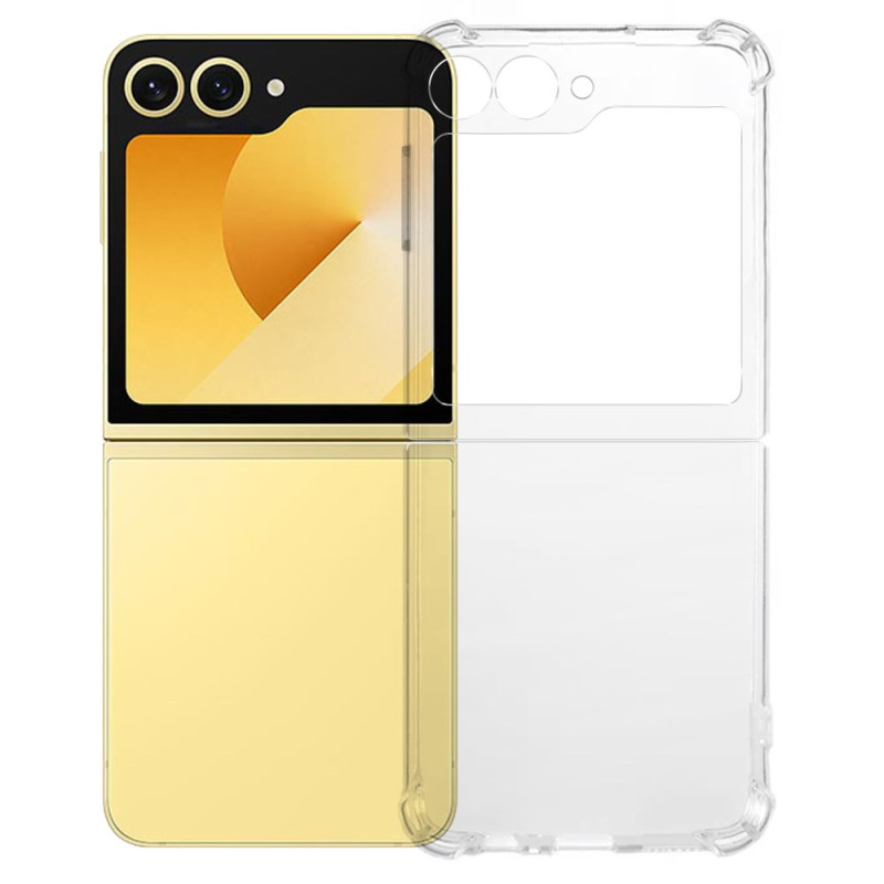 Samsung Galaxy Z Flip 7 Transparent Verstärktes Cover