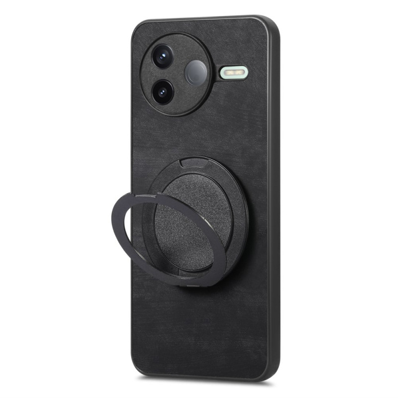Coque Poco F7 Pro 5G / Poco F7 Ultra 5G Effet Cuir Rétro Support Rotatif