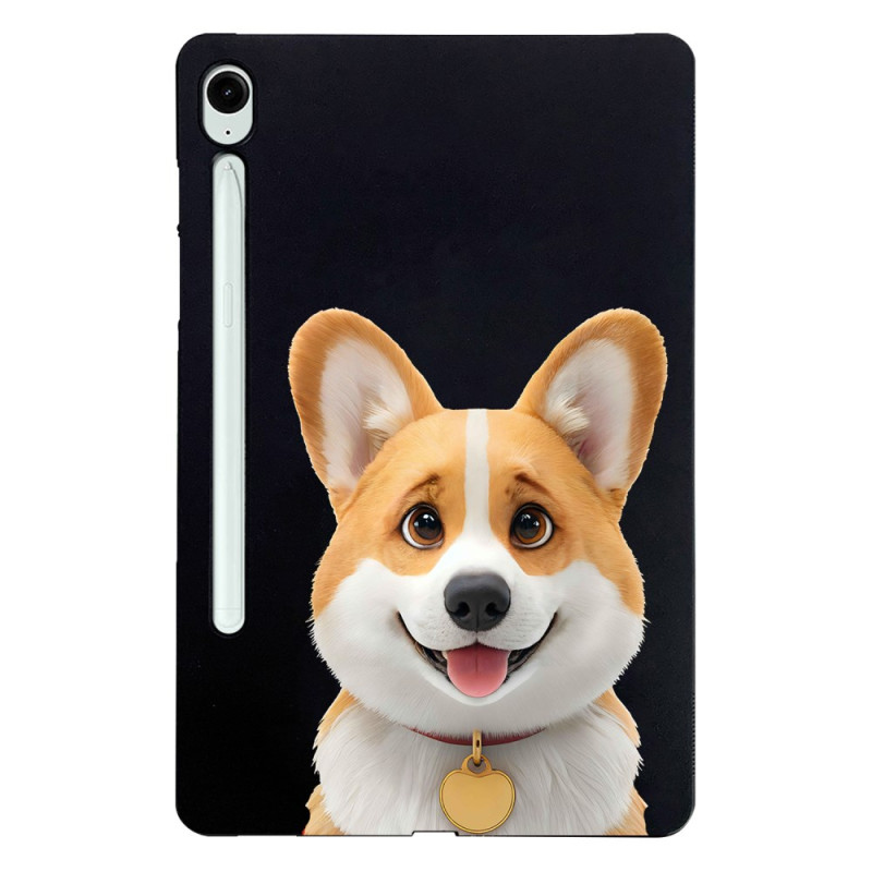 Hülle Samsung Galaxy Tab S10 FE / S9 / S9 FE Corgi-Motiv