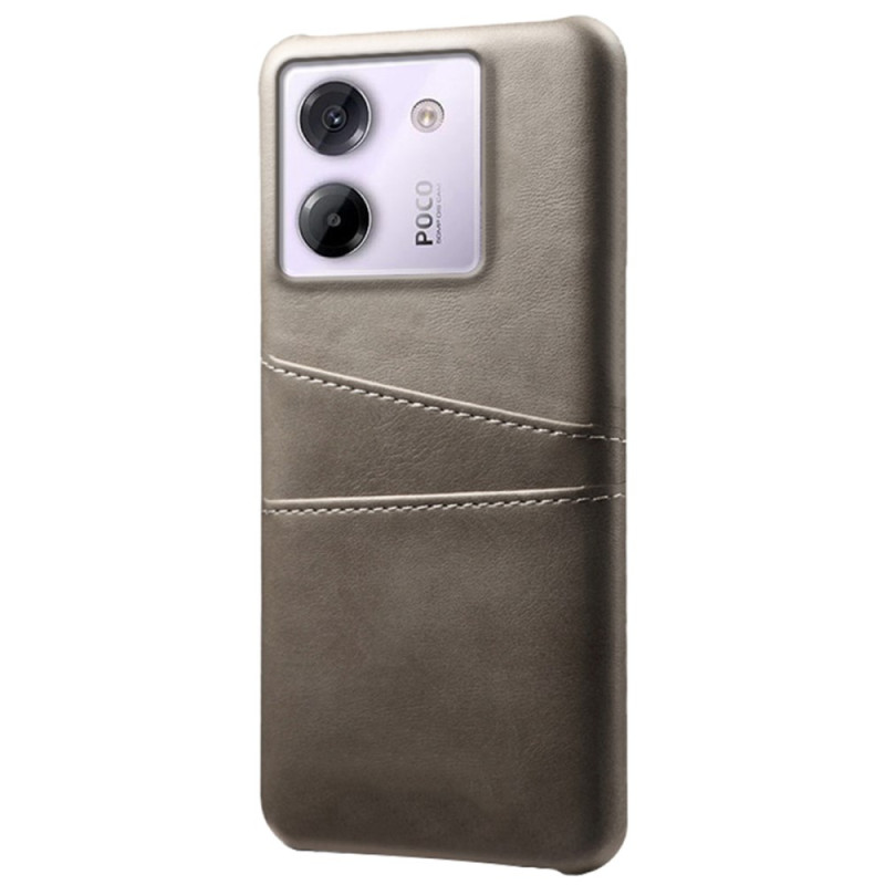 Cover Poco M7 Pro 5G Lederoptik Kartenhalter