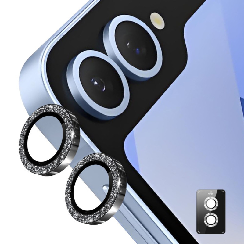 Objektivschutz für Samsung Galaxy Z Flip 7 Ringe Strass