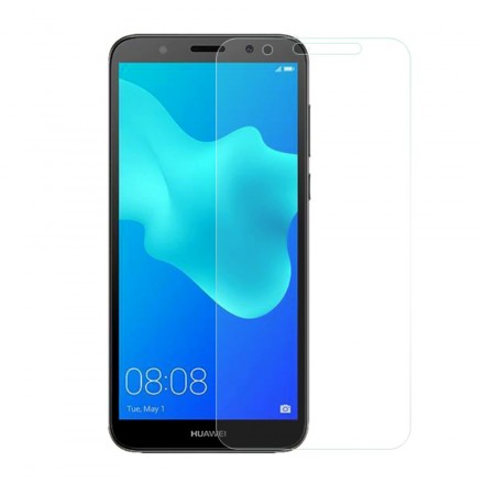 Schutz aus gehärtetem Glas für den Bildschirm des Huawei Y5 2018