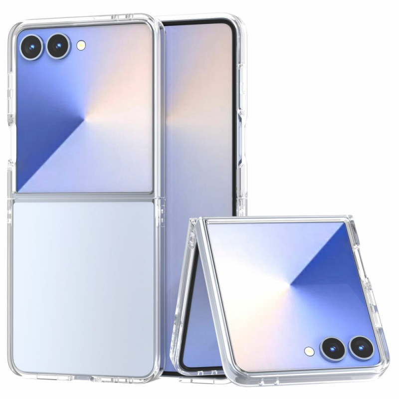 Samsung Galaxy Z Flip 7 Hülle Transparent Anti-Sturz