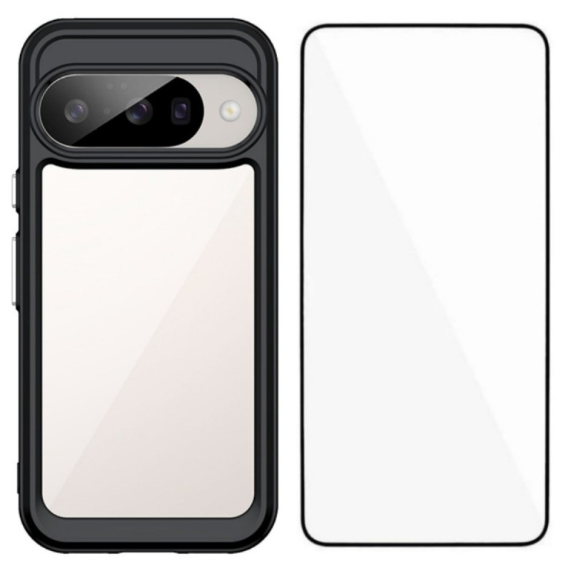 Google Pixel 10 Hybrid Cover mit Displayschutzfolie