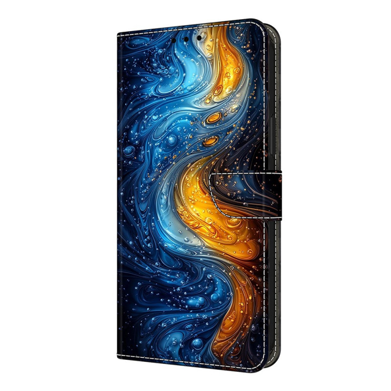 Xiaomi Redmi Note 14 Pro 4G Hülle Flüssigkeitsmuster