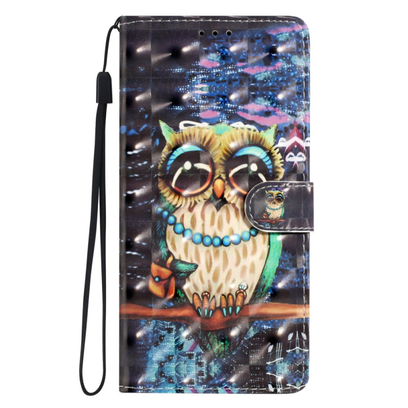 Hülle Oppo A60 4G Eule 3D