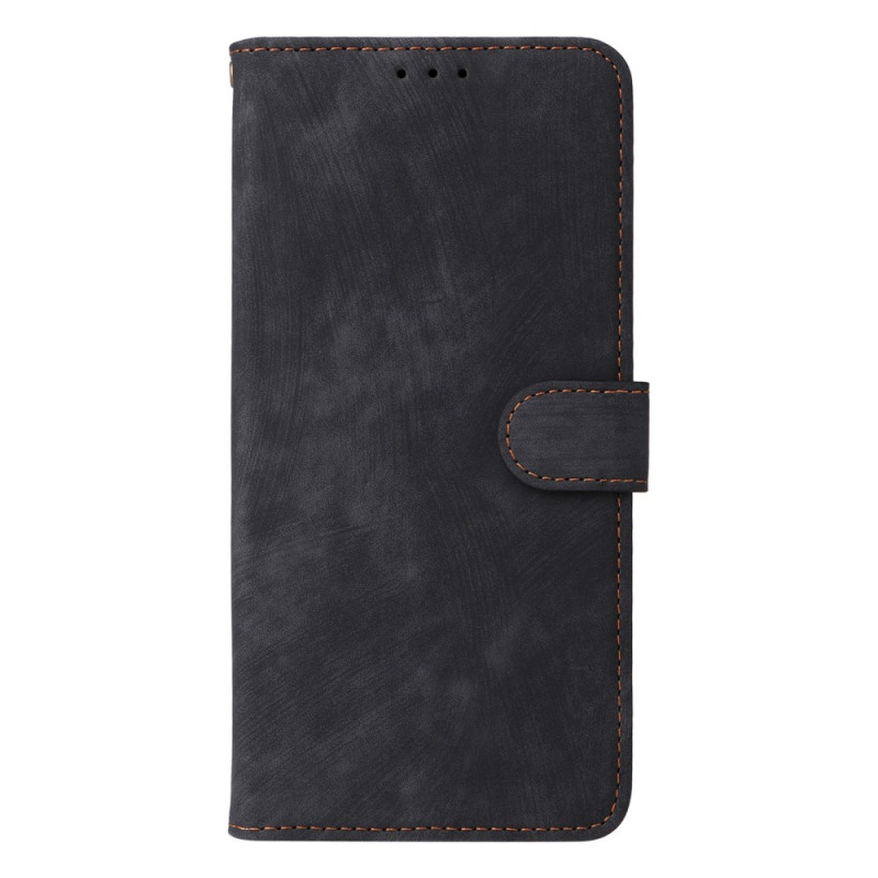 Oppo A80 5G Tasche Wildleder-Effekt mit Riemen