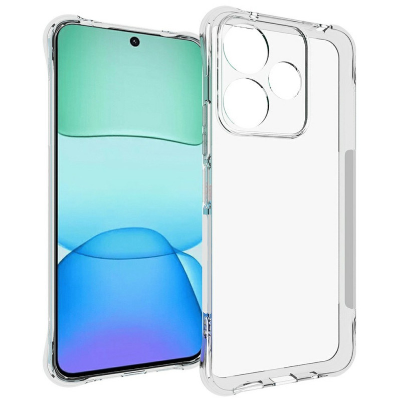 Xiaomi Redmi 13X Cover Transparent Verstärkte Ecken