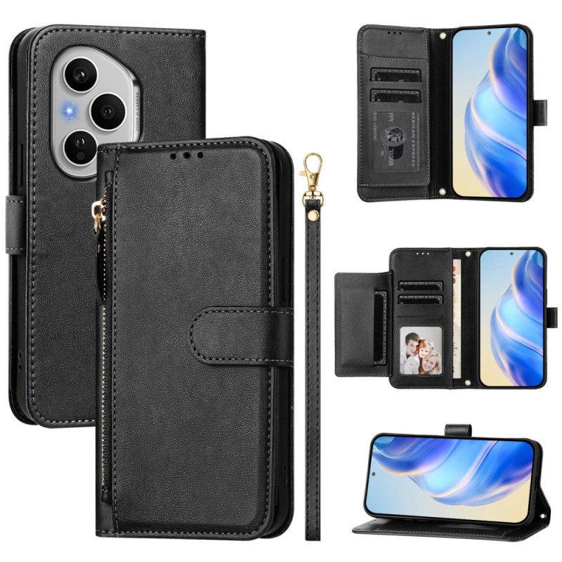 Honor 400 Pro Tasche mit Reißverschluss und Trageriemen