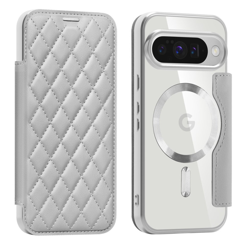 Flip Cover Google Pixel 10 / 10 Pro Kompatibel MagSafe Matelassé