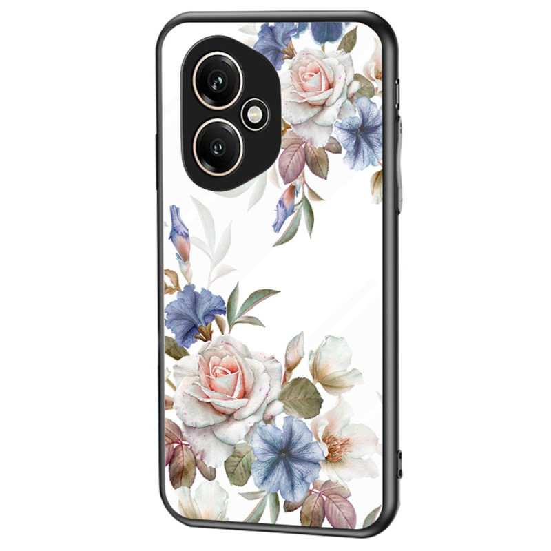 Honor 400 Hartglasschale Blumen
