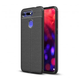 Cover Honor View 20 Litschi-Leder-Effekt Double Line