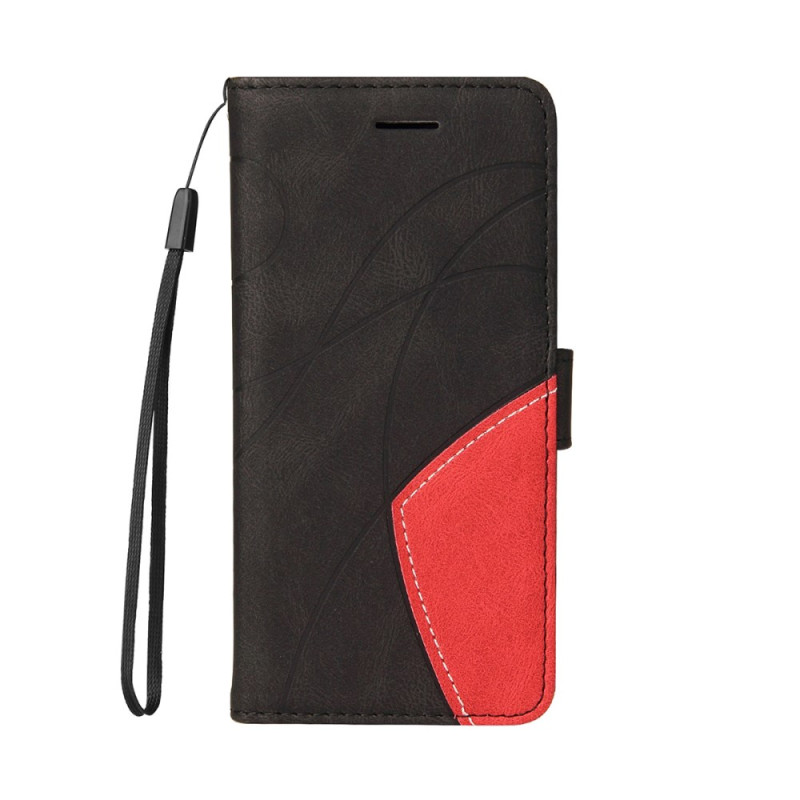 Motorola Edge 60 / 60 Fusion Hülle Zweifarbig Wellenlinie