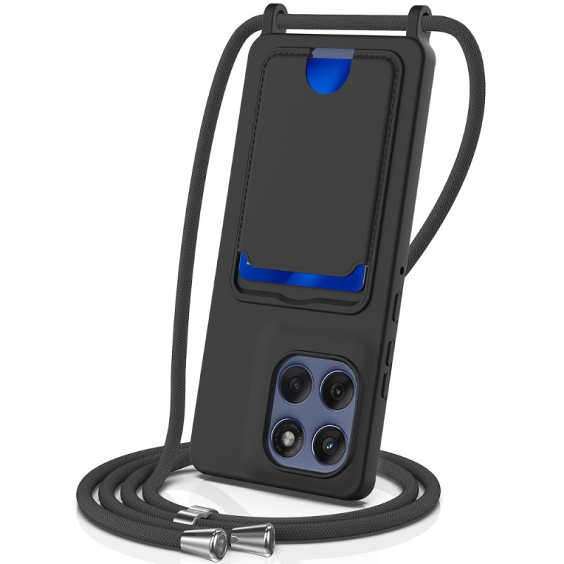 Motorola Edge 60 Pro Kordelzughülle Kartenhalter