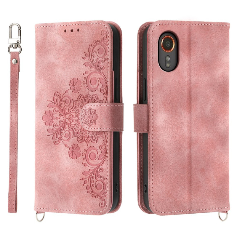 Samsung Galaxy Xcover 7 Lace Hülle mit Riemen und Schultergurt