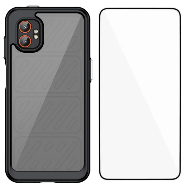 Coque Samsung Galaxy XCover 7 Pro Hybride avec Protecteur Écran