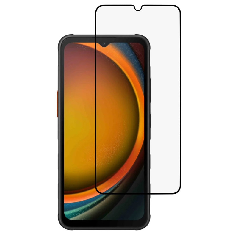 Vollständiger Schutz aus gehärtetem Glas für Samsung Galaxy XCover7 Pro