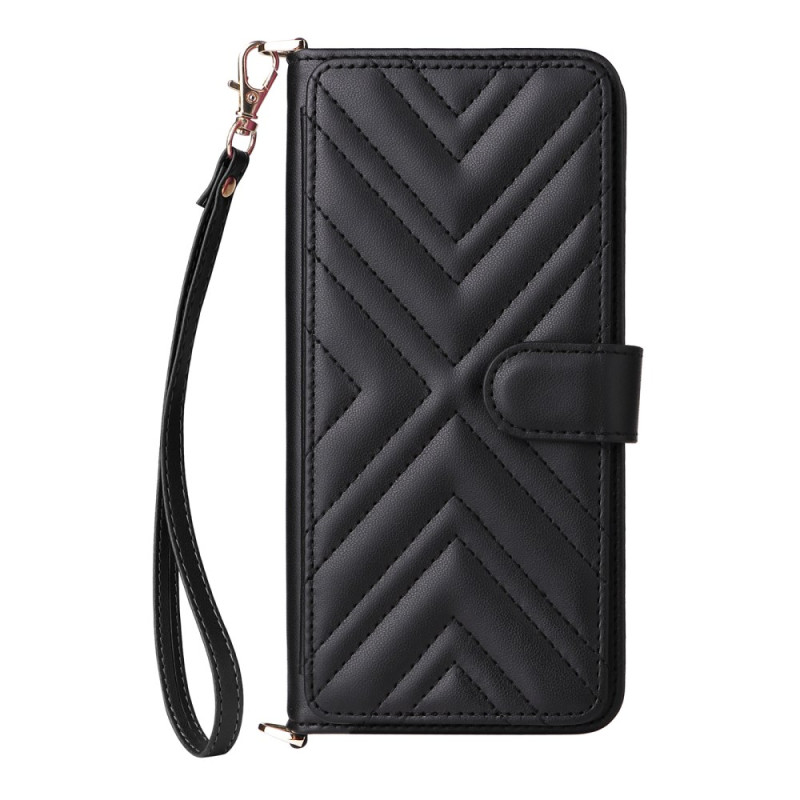 Gepolsterte Samsung Galaxy XCover 7 Pro Tasche mit Riemen und Schultergurt