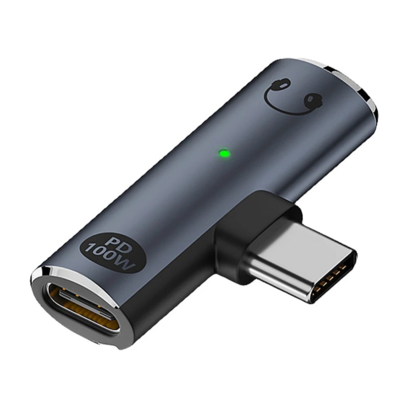 Adapter Typ-C auf 3,5 mm Audio und 100 W PD-Ladegerät