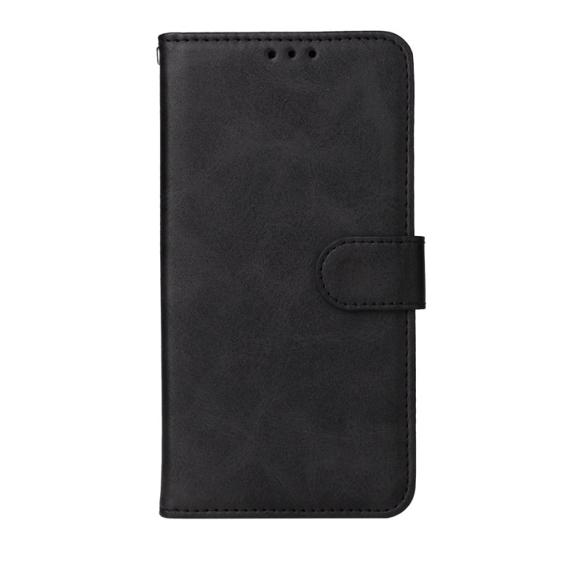 Hülle Poco F7 Style Leder Uni