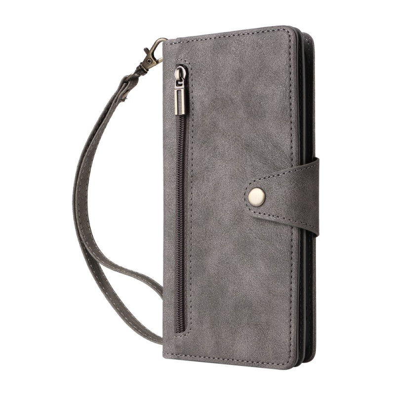 Hülle Google Pixel 10 / 10 Pro Brieftasche Wildleder-Effekt