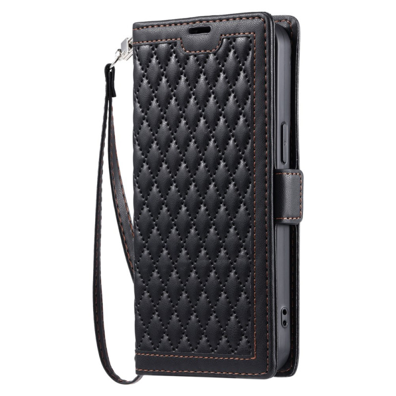 Motorola Edge 60 Pro Mattierte Tasche mit Riemen