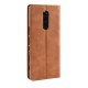 Flip Cover Sony Xperia 1 Vintage Stylished Leather Effect