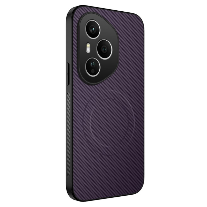 Honor 400 Pro Cover Kompatibel MagSafe Texture Kohlefaser
