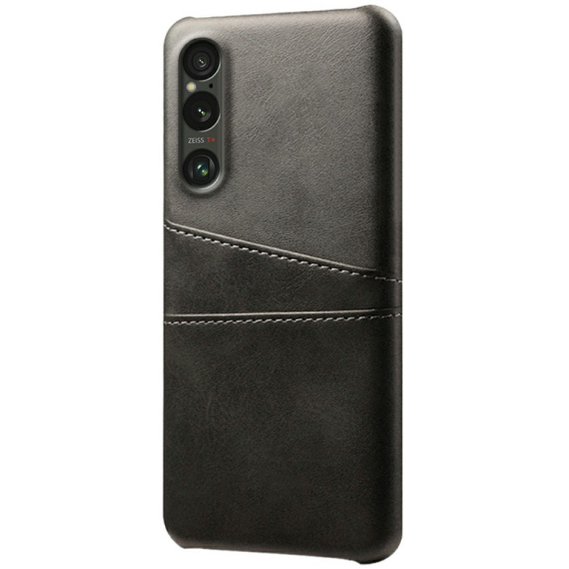 Sony Xperia 1 VII Cover Lederoptik Kartenhalter