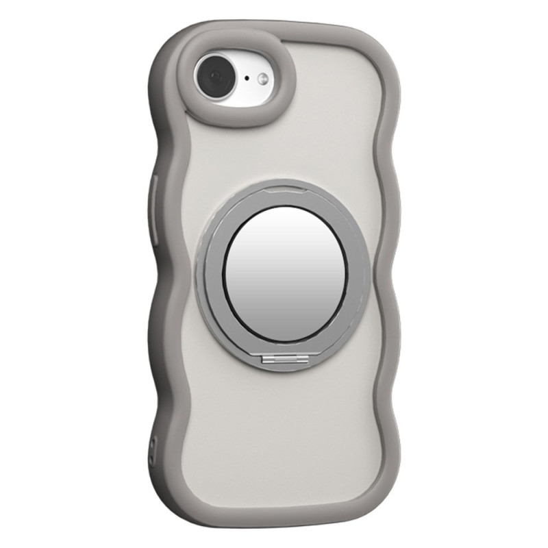 iPhone 16E Cover Spiegel und Halter Wellen-Design