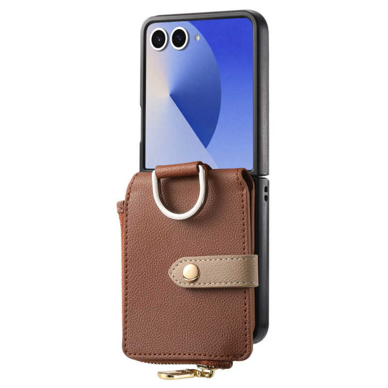 Samsung Galaxy Z Flip 7 Geldbörse und Ring Cover