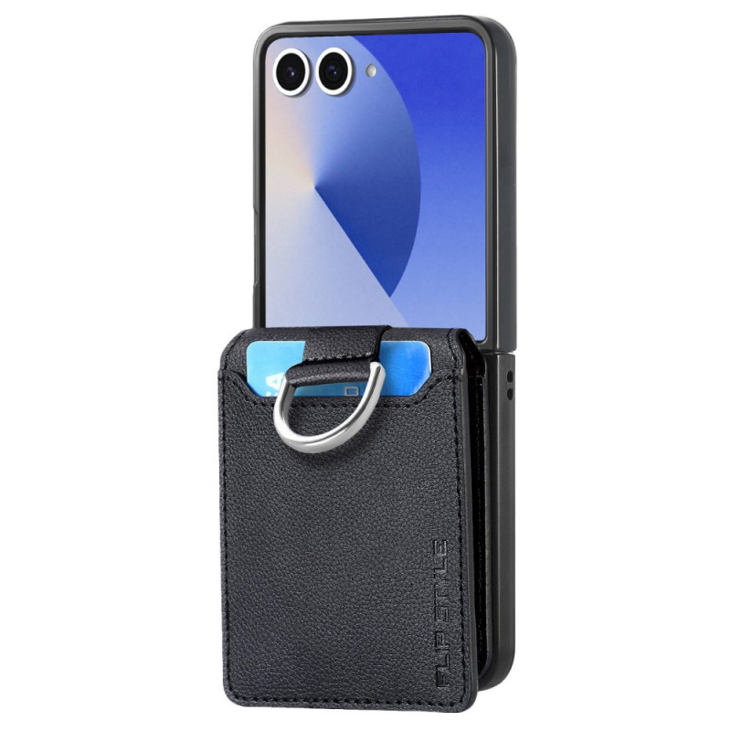 Samsung Galaxy Z Flip 7 Premium Cover Kartenhalter und Halter