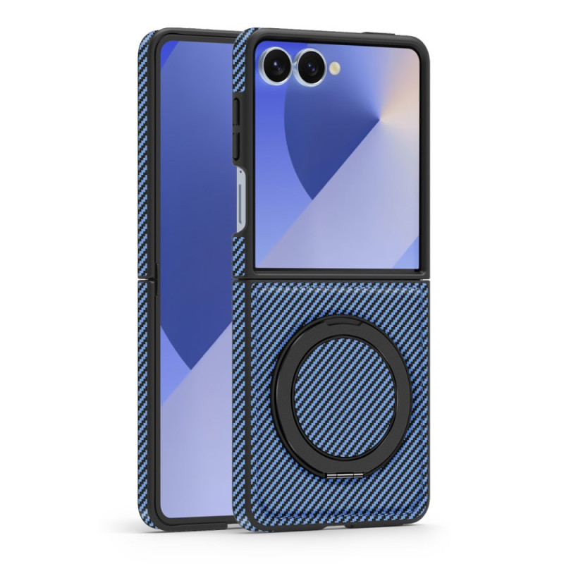 Hülle Samsung Galaxy Z Flip 7 Magnetisch Kohlefaser
