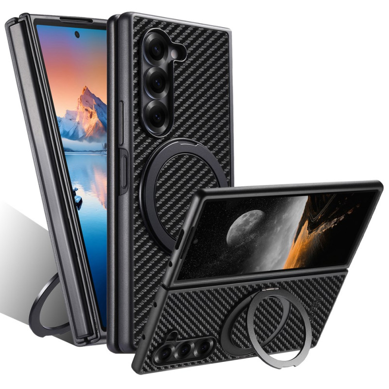 Samsung Galaxy Z Fold 7 Magnetisches Cover mit Ring-Stütze SUTENI