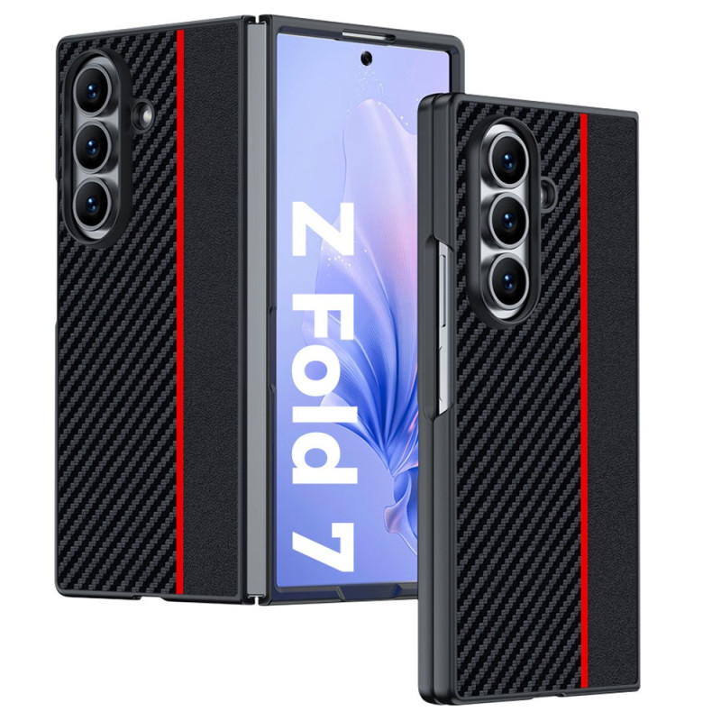 Hülle Samsung Galaxy Z Fold 7 Deklination Kohlefaser
