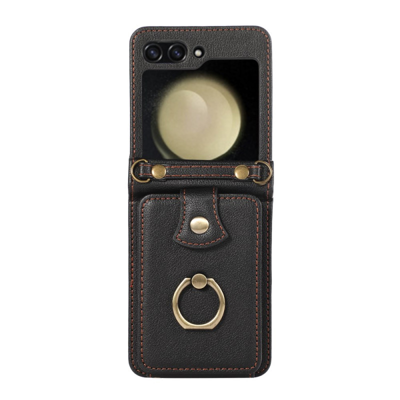 Samsung Galaxy Z Flip 7 Cover Kartenhalter und Schultergurt