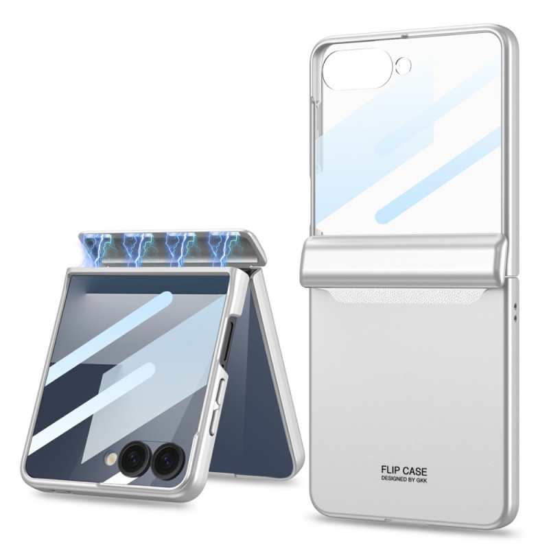 Samsung Galaxy Z Flip 7 5G Scharnier Magnetschutz und Displayschutzfolie Cover