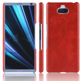 Sony Xperia 10 Hülle in Lederoptik Litschi Performance