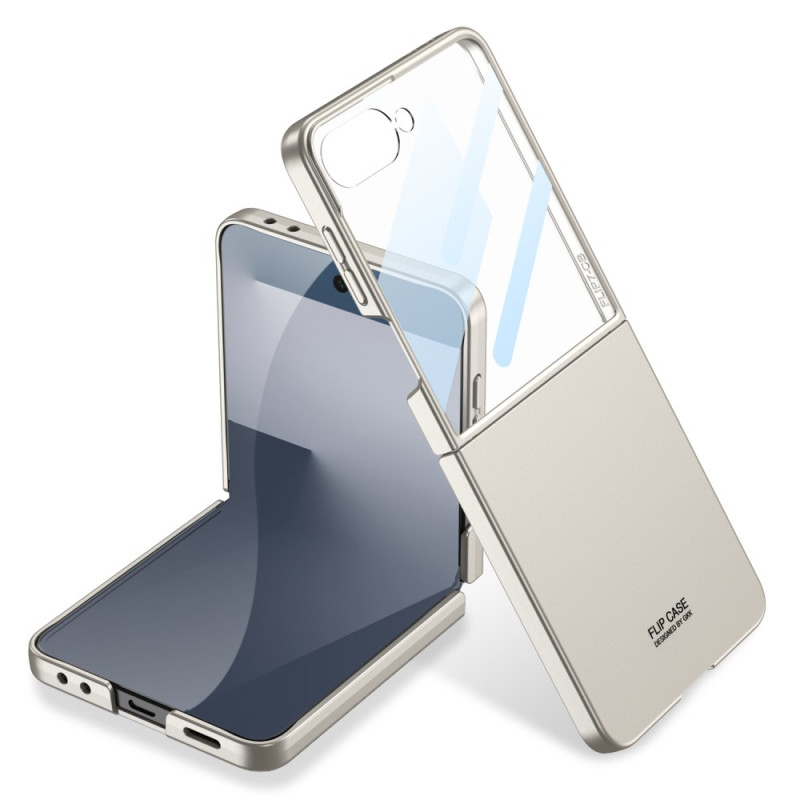 Samsung Galaxy Z Flip 7 Hülle mit Metalleffekt