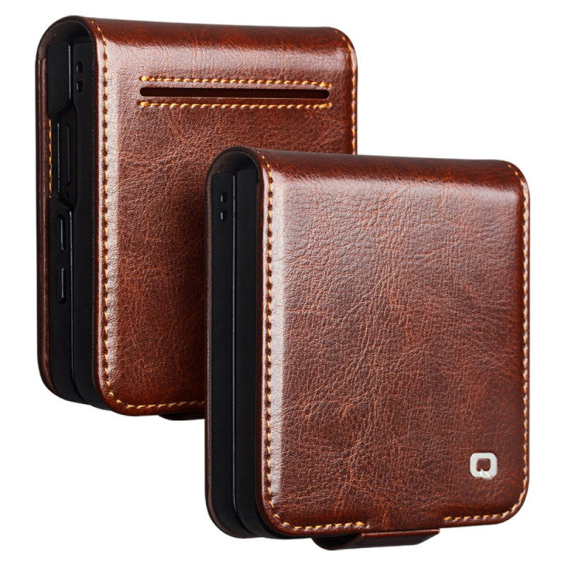 Tasche Samsung Galaxy Z Flip 7 Kartenhalter QIALINO