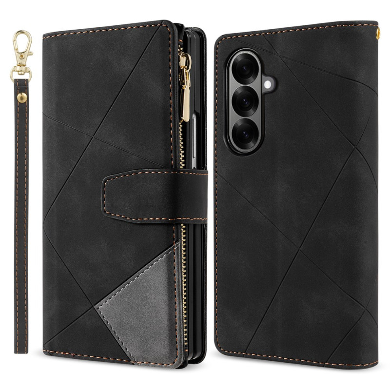 Hülle Samsung Galaxy Z Fold 7 Portemonnaie Zweifarbig