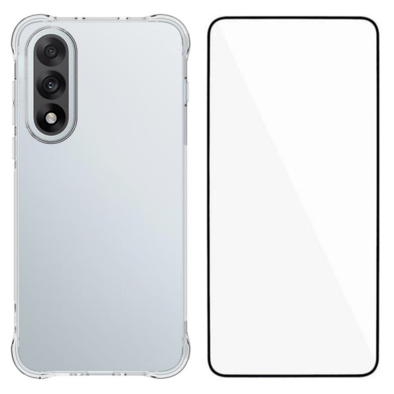 Transparente, verstärkte OnePlus Nord 5 Hülle mit Bildschirmschutz