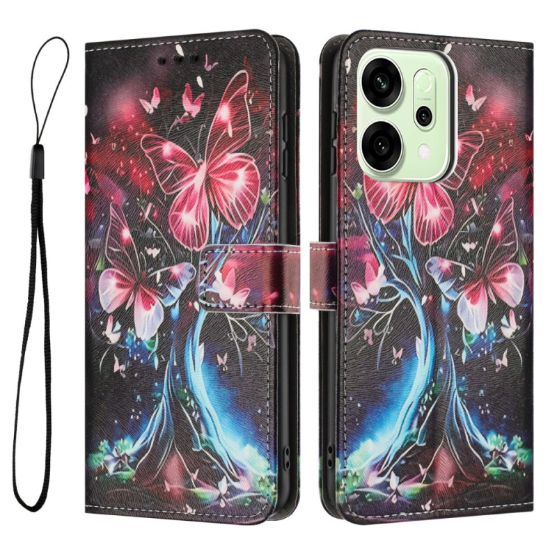 Hülle Oppo Reno 14 5G / 14F 5G Druck Schmetterlinge