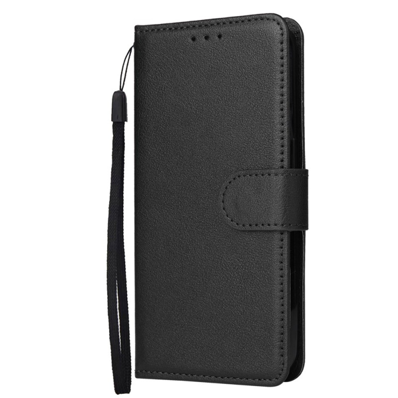Oppo Reno 14 5G Uni-Leder-Effekt Tasche mit Riemen
