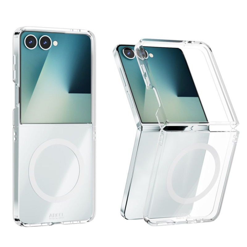 Samsung Galaxy Z Flip 7 5G Magnetisches transparentes Cover